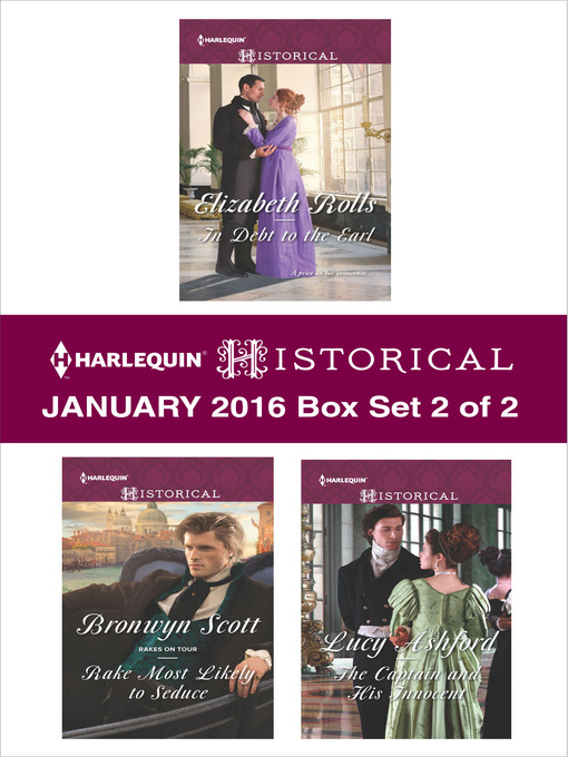 Title details for Harlequin Historical January 2016, Box Set 2 of 2 by Elizabeth Rolls - Wait list